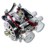 DLE70HD Drone Engine 4.2kw Water-Cooled Hybrid Electricity Generator Gasoline Engine Kit